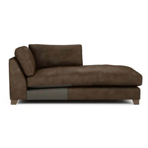 Lounge Company Lola Right Hand Chaise Unit - Leather